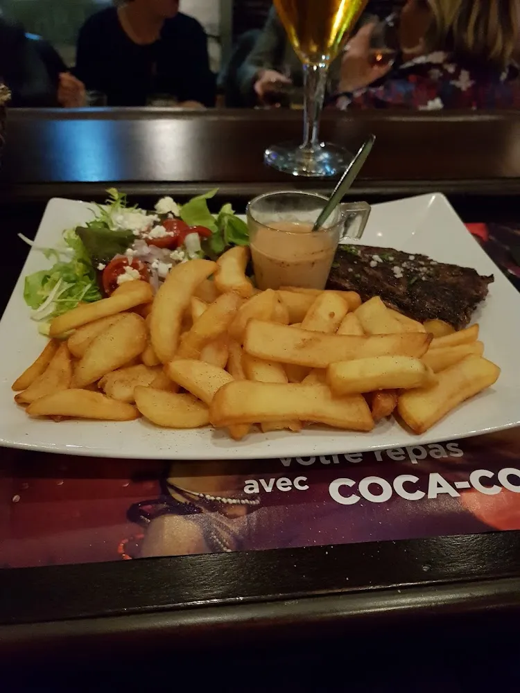 Bavette Frites Et Salade